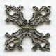 Maltese Cross Stamping Oxidized Silver (1)