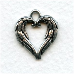 Angel Wings Hearts With A Loop (2)