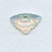 Crystal Face Jewelry Stone Matte Crystal AB (1)