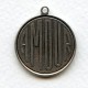 Amour French Charms Oxidized Silver 26mm (2)