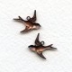 Flying Bird Pendants Oxidized Copper (6R 6L)