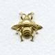 Bumblebee Stampings Tiny Raw Brass 18mm (6)
