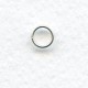 6mm Oxidized Silver Jump Rings Round (50)