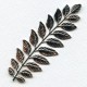 Fern Stamping Bright Silver Plated 89x32mm (1)