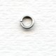 Round Jump Rings 5mm Oxidized Silver (100+)