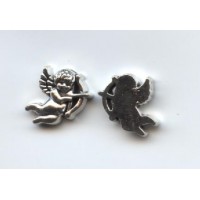 Cupid Spacer Beads Antique Silver 12mm (2)