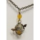 Spiral Cage Charms/Lantern Antique Bronze pendant (1)