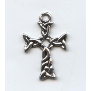 Celtic Cross Pendant 29x19mm Antique Silver (1)