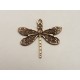 Victorian Style Dragonfly Pendants Oxidized Copper (12)