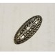 Highly Detailed Embellishments 26mm Oxidized Silver (6)