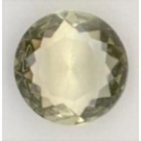 ^Jonquil Glass Jewelry Stone Round 18mm Unfoiled