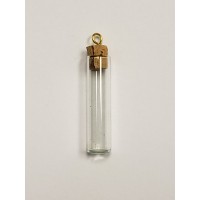 Long cylinder bottles with corks and loop 35mmx6mm (2)