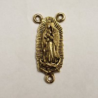 Our Lady of Guadalupe medal in Antique Gold (1)