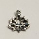 Lotus flower pendant Antique plated pewter (2)