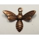 Bee Pendants Oxidized Copper17mm (12)