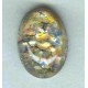 ^Multi-Color Glass Opal Cabochons Handmade 12x10mm