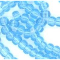 ^Glass Seed Beads Aqua 3mm Size 8/0 Rocailles