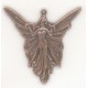 Angel Fairy Goddess 30mm Pendants Oxidized Copper