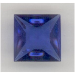^Square Sapphire Pointed Back Stones 12x12mm