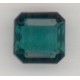 Emerald Unfoiled Glass Square Octagon Stones 12x12mm