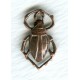 Beetle Connectors Oxidized Copper 17mm (6)