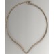 Neck Ring Oxidized Brass V Front Square Wire (1)