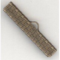 ^Textured Choker Clamps Oxidized Brass 32mm (6)