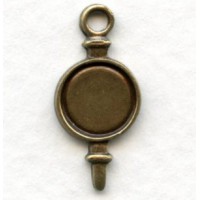 The Perfect 7mm Setting Drop Oxidized Brass (6)
