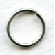 Jump Rings Round 12mm Oxidized Silver (24)