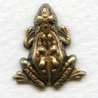 Frog Designs Oxidized Brass 19mm (6)
