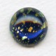 ^Dark Blue Glass Opal Cabochon 18mm (1)