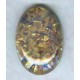 ^Topaz Handmade Glass Opal Cabochon 25x18mm
