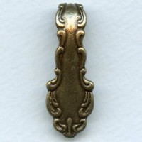 Detailed Folded Bail Oxidized Solid Brass (1)