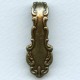 Detailed Folded Bail Oxidized Solid Brass (1)