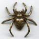 Goth Spider Stamping Oxidized Brass 35mm (1)