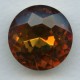 ^Topaz Glass Round 25mm Unfoiled Jewelry Stone (1)