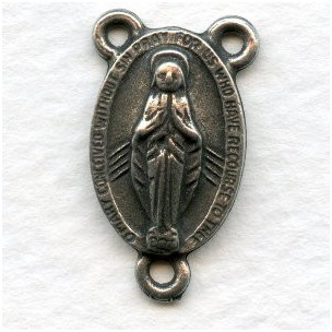 Rosary Station 3 Loops Pewter