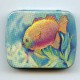 ^Vintage Tin Gift Box Fish Made in Switzerland 60mm
