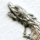 Stalking Dragon Oxidized Silver 68mm (1)