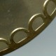 Lace Edge Settings Round 35mm Oxidized Brass (6)