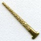 Embossed Stampings Raw Brass 68mm