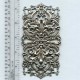Most Grand of All Oxidized Silver Stamping 5+ Inches (1)