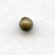 Tiny Smooth Round Spacer Beads Oxidized Brass 3mm
