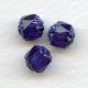 Cathedral Beads Cobalt Shine 8mm
