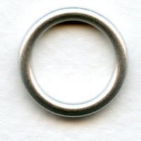 Seamless Connector Rings Oxidized Silver 19mm (4)