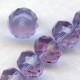 Alexandrite Rondelle Faceted Glass Beads 8x6mm
