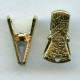 Sweater Guard Clip or Eye Glass Clip Gold Plated