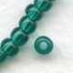 ^Czech Glass Seed Beads Blue Zircon 4mm Size 6/0