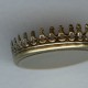 Crown Edge Settings 25mm Oxidized Brass (6)