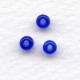 ^Cobalt Blue Czech Glass 4mm Seed Beads Size 6/0